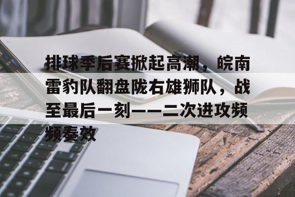 关于排球季后赛掀起高潮，皖南雷豹队翻盘陇右雄狮队，战至最后一刻——二次进攻频频奏效的信息